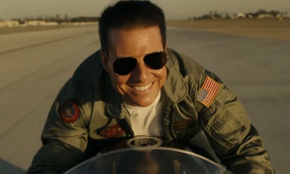 Tom Cruise kao Maverick u filmu Top Gun: Maverick