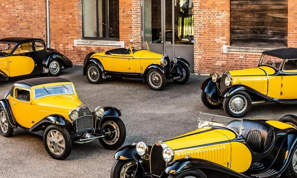 Danas se mnogi primjerci crnih i žutih Bugattija čuvaju kao dio kolekcije Schlumpf – najveće zbirke Bugatti vozila na svijetu