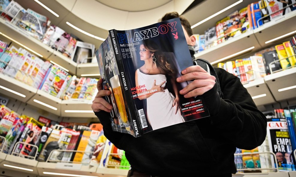 Francusko izdanje časopisa Playboy s ministricom Marlène Schiappa na naslovnici