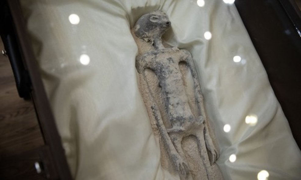 Ostaci tijela neljudskih bića pokazana medijima u Meksiku