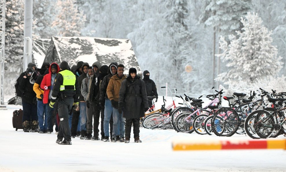 Migranti na finsko-ruskoj granici