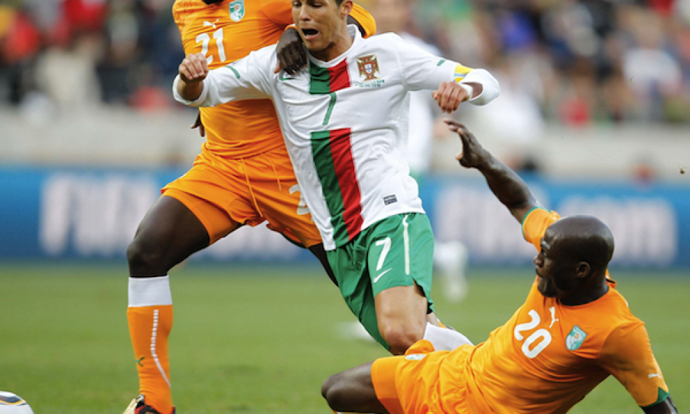 Port Elizabeth - World Cup Match Portugal v. Ivory Coast