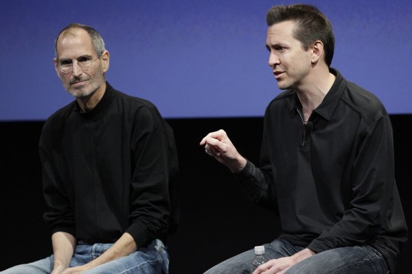 Steve Jobs i Scott Forstall