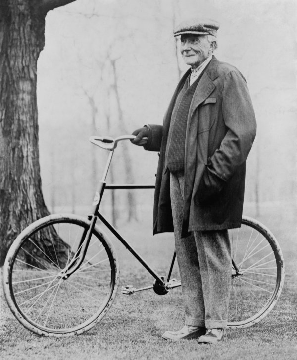Osnivač Standard Oila John D. Rockefeller nakon umirovljenja 1910. godine