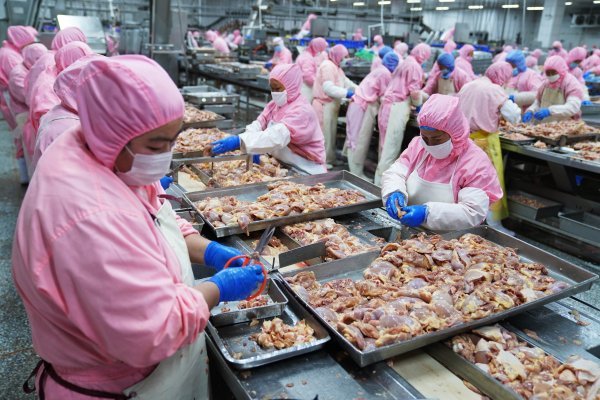 Prizor iz pogona za preradu mesa u kineskom Shandongu