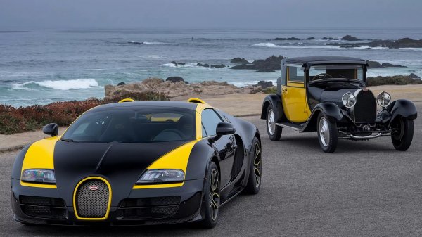 Omiljena kombinacija boja Ettorea Bugattija: Crna i žuta