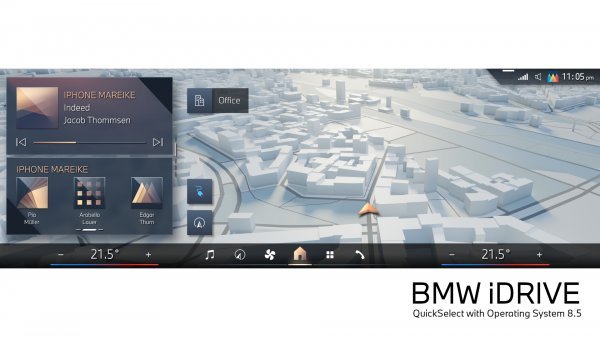 BMW iDrive 8.5 operativni sustav