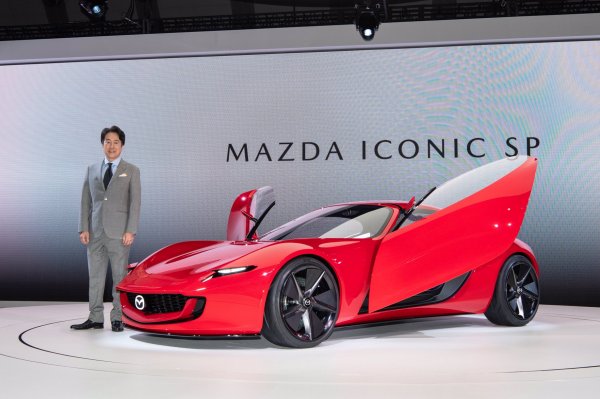 Mazda Iconic SP koncept: izvršni direktor tvrtke Mazda Masahiro Moro