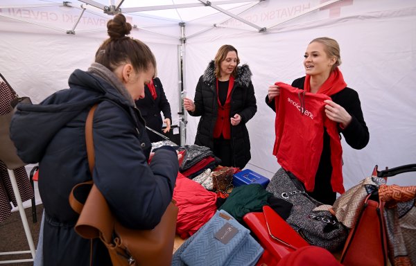 Jana Vrdoljak na javnozdravstveno-edukativnoj kampanji Dan crvenih haljina