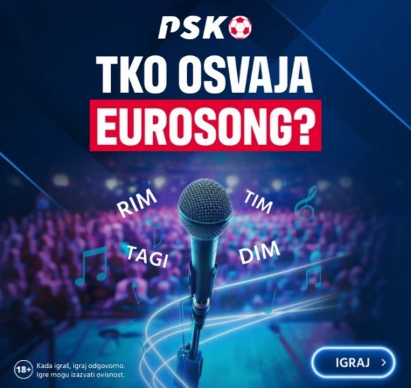 Eurosong uživo: Igraj i pjevaj uz našeg prvaka!
