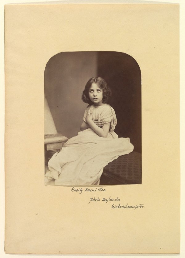 Portret Cecily Hamilton, snimio Oscar Rejlander, 1863.-1867.